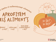 Campanya “Aprofitem els Aliments”, iniciativa impulsada pel Departament d’Agricultura, Ramaderia, Pesca i Alimentació per reduir el malbaratament alimentari