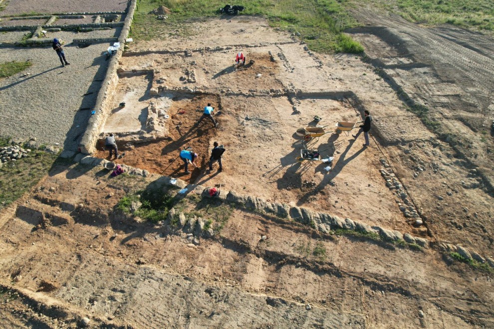 Les excavacions han revelat l'entramat urbà de l’antiga medina. Departament de Cultura