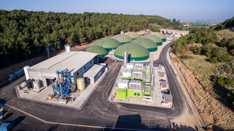 Planta de biogas del Grup Griño que impulsa la descarbonització i l’economia circular. Bioenergia d’Almenar S.L.