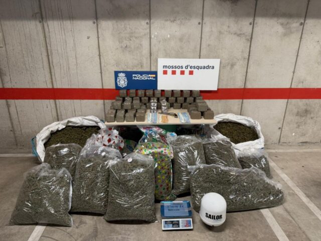 Mossos marihuana droga