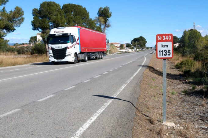 L’alcalde de Mont-roig reclama a l’Estat que liciti “al més aviat possible” les obres per millorar el tram de l’N-340