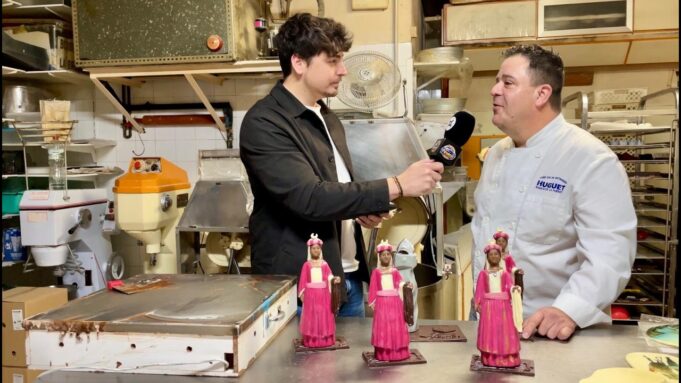 La Furgo | Les mones de xocolata que homenatgen el seguici festiu de Reus