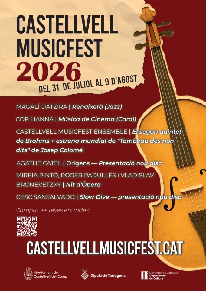 El Castellvell MusicFest celebrarà la seva setena edició entre el juliol i l’agost