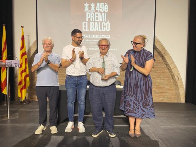 Òmnium Tarragonès lliura el 49è Premi el Balcó a Tarraco Viva