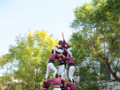 Els castellers d’Esparreguera s’imposen en la primera cita del concurs a Torredembarra