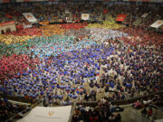 El Concurs de Castells escurça la jornada de dissabte per l’alerta de pluges